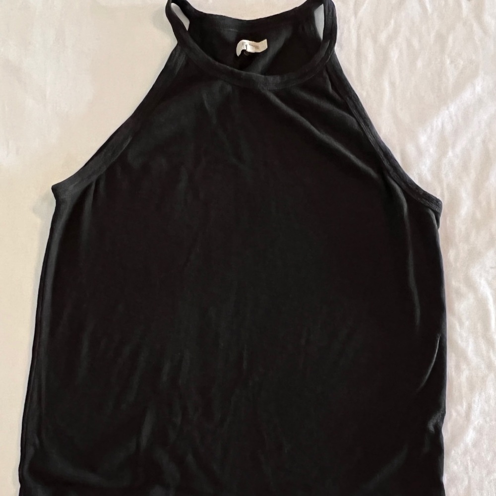 XL Madewell Black Racerback Sleeveless Tank Top Shirt Womens X Large Misses.